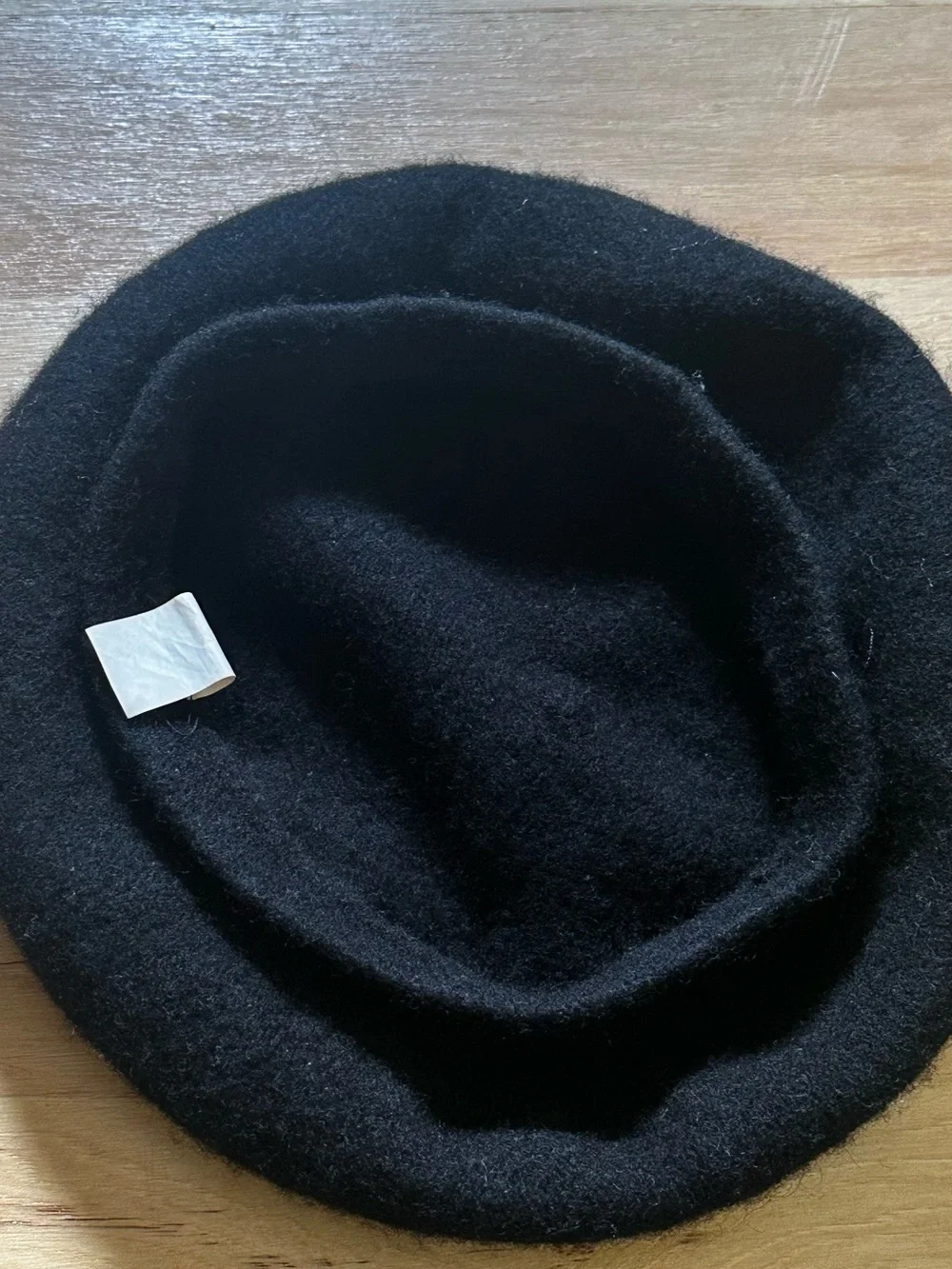 Classic Black Wool Beret - Women's Fashion Hat